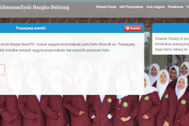 Perpanjang Mandiri Perpustakaan STKIP Muhammadiyah Bangka Belitung